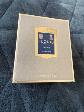 Floris London Cefiro Luxury Soap - 3 pack